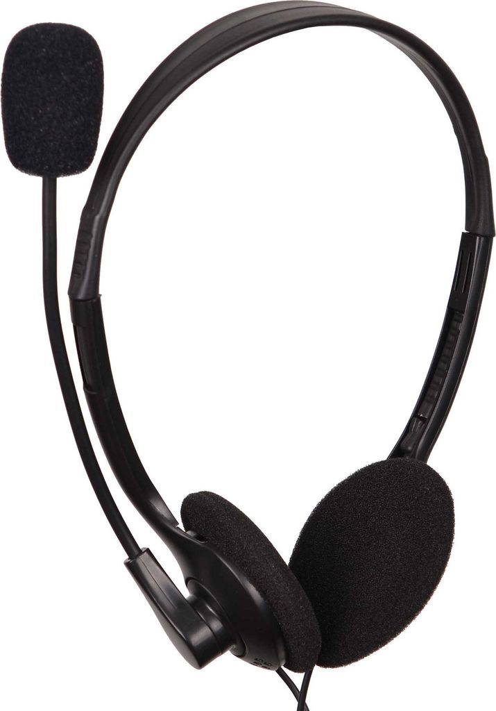 GEMBIRD Gembird MHS-123 headphones/headset Wired Head-band Calls/Music Black