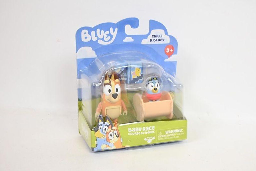 Bluey Chilli et Baby Bluey Set de personnages de dessins Image du produit 