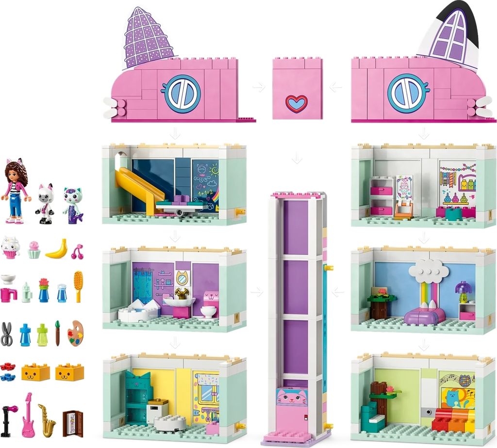 LEGO® Gabby's Dollhouse™ 10788 Gábinin kouzelný domek Obrázek produktu 27