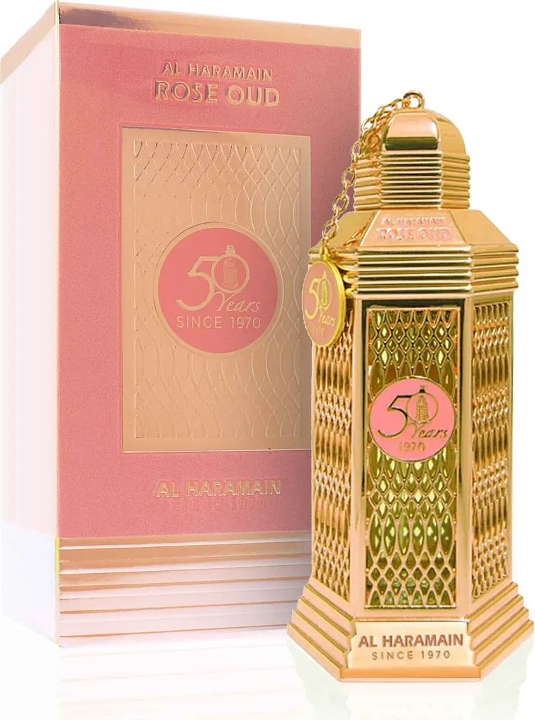 Parfum Rose Oud Al Haramain 100 ml - Solution Sillage Intense et Durable - 8