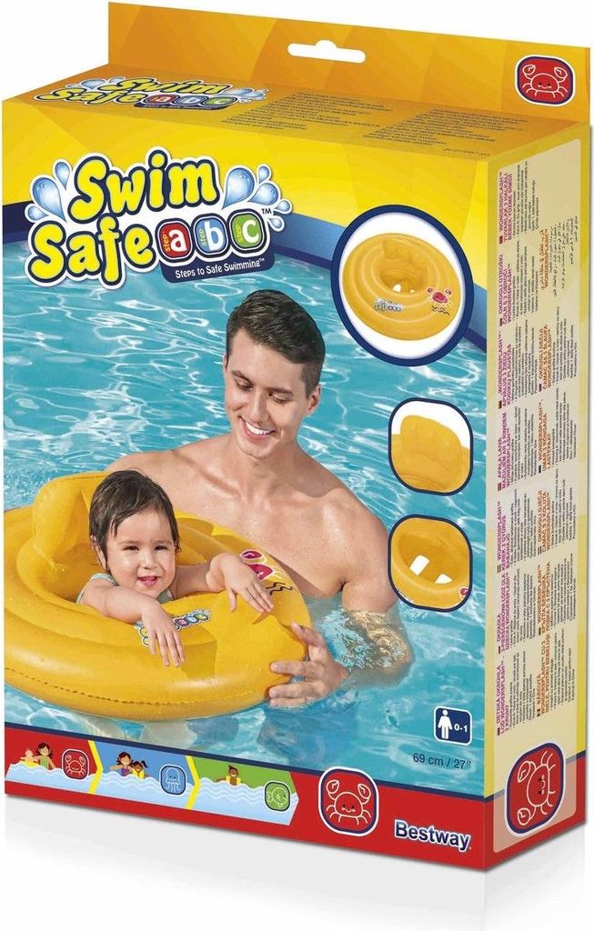 Bestway 32096, Plávacie sedadlo, Vinyl, Žltá Obrázok produktu 