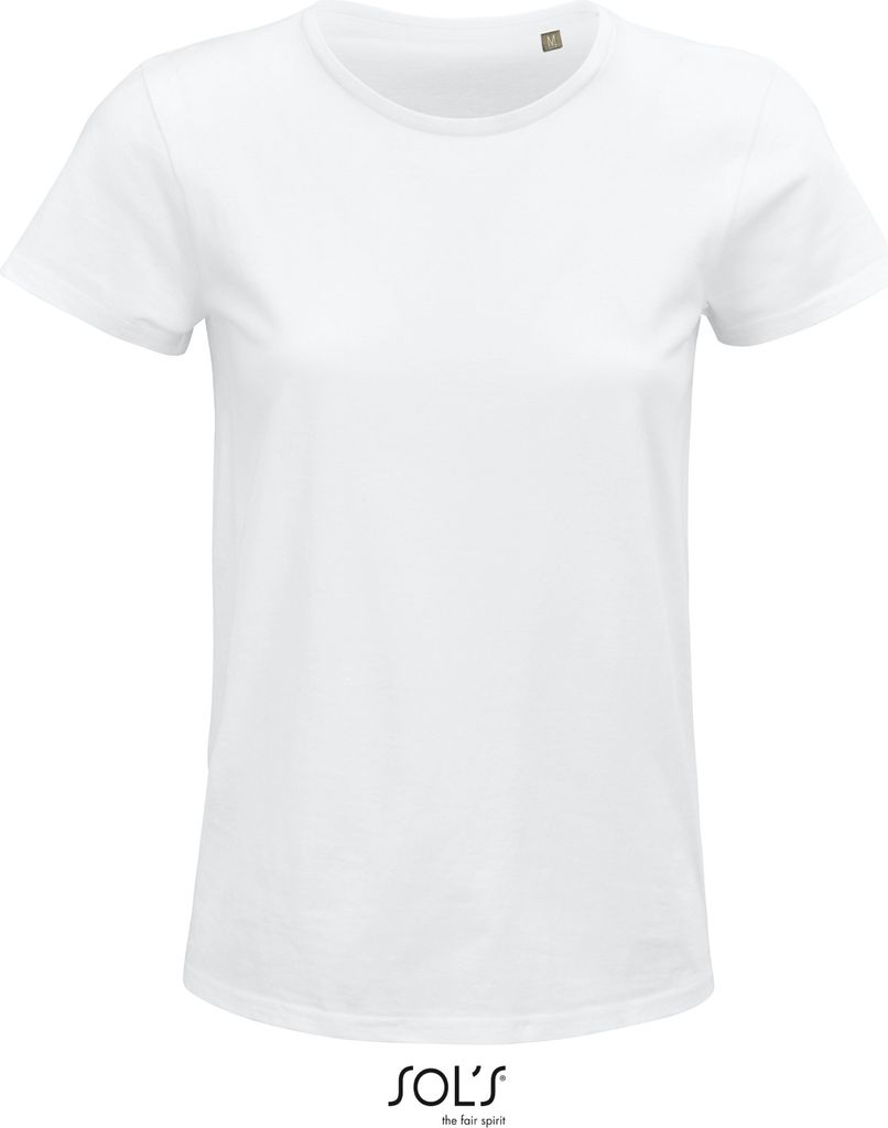SOLs 03581 | Damen Shirt, Crusader Women T-Shirt, Jersey 150 - Farbe: White - Größe: S