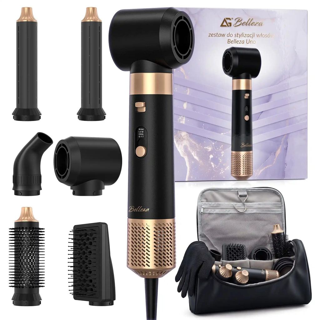 Haartrockner 5in1 Multistyler mit Ionenfunktion, Diffusor, Produktbild 
