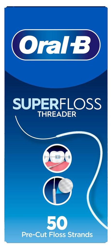 Fil dentaire Oral-B Super Floss 50 m Image du produit 