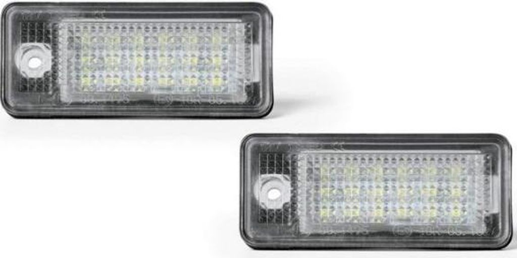 Oświetlenie tablicy rejestracyjnej LED do Audi A3 8P A4 B6 Zdjęcie produktu