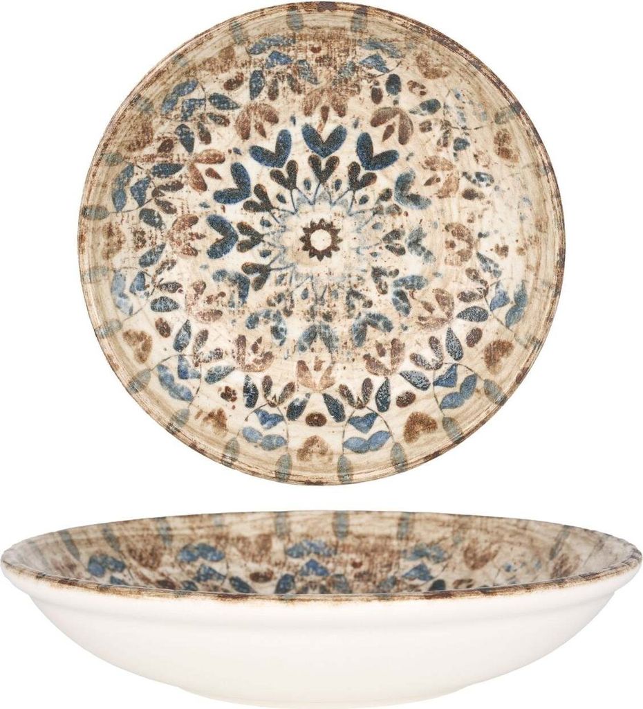 Rinart Tiefe Teller - Aztec - Porzellan - 23 cm (900cc)