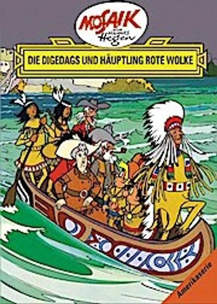Livre Die Digedags Amerikaserie 06 pour Collectionneur et Fan de Mosaïk