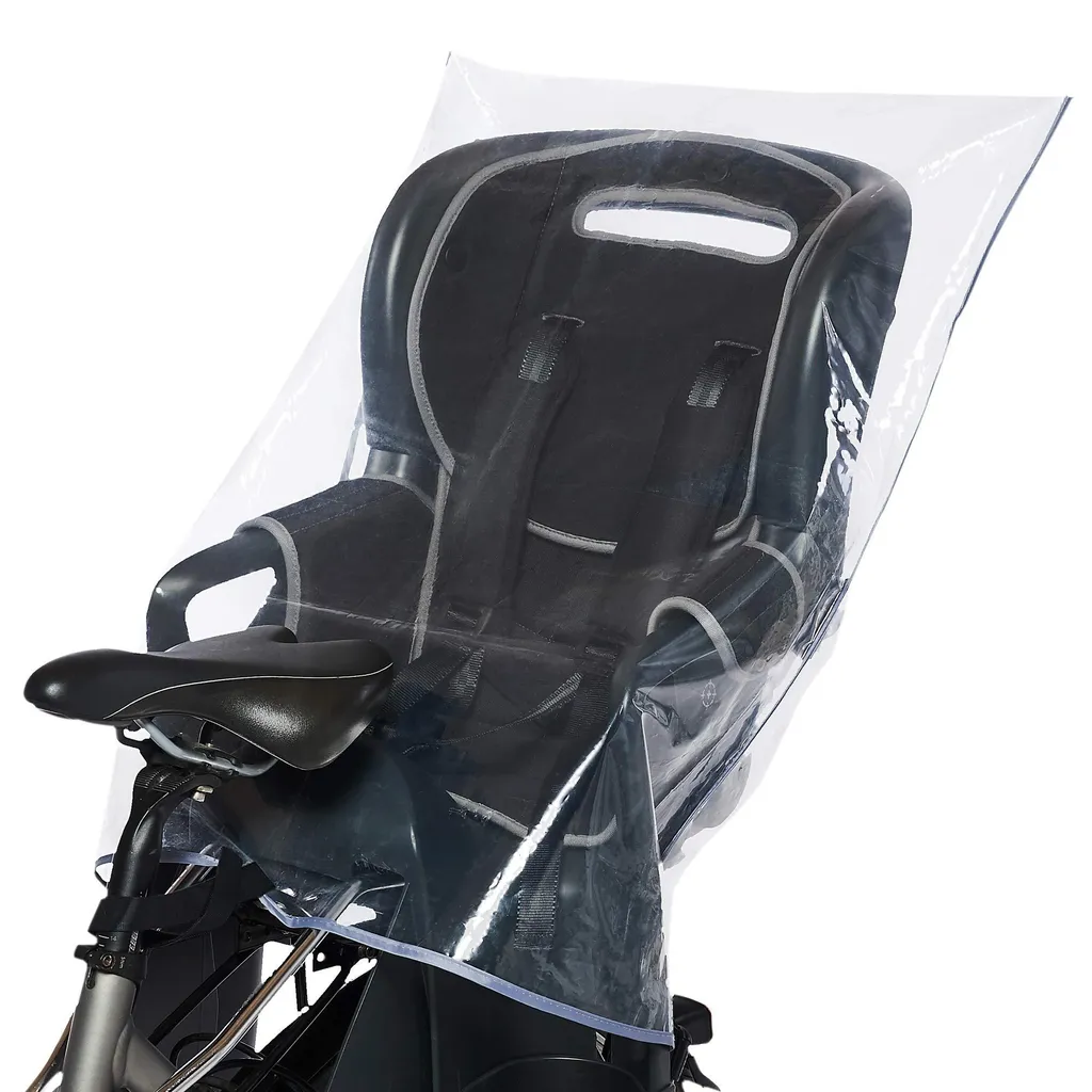 Housse siège vélo enfant écologique et facile à installer - Gris