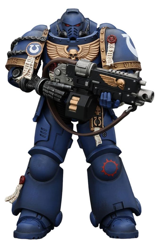 Warhammer 40k actiefiguur 1/18, Uitramarines, broeder Productafbeelding 