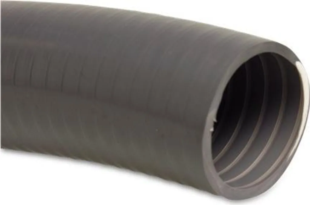 Tuyau piscine anti-fuite Poolflex 25m PVC gris 20x25mm pression 7 bar