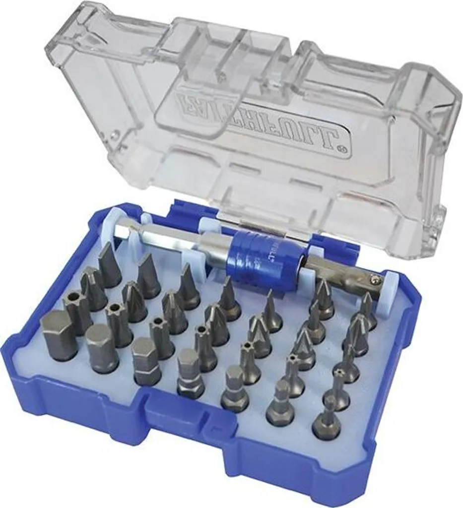 Kit d'embouts de tournevis 32 pièces Faithfull pour montage de meubles