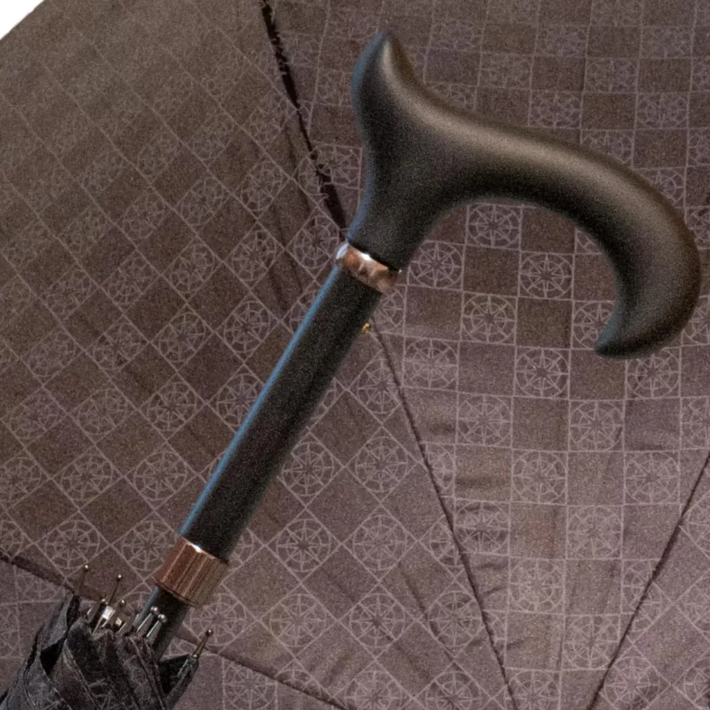 Canne Parapluie Gastrock : Stable sur Sol Mouillé et Hauteur Réglable