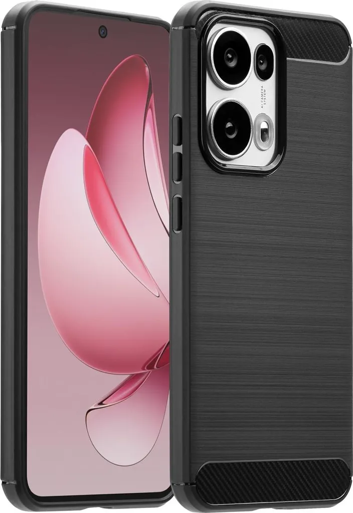 imoshion Cover posteriore spazzolata Oppo Reno 13 Pro - Nero
