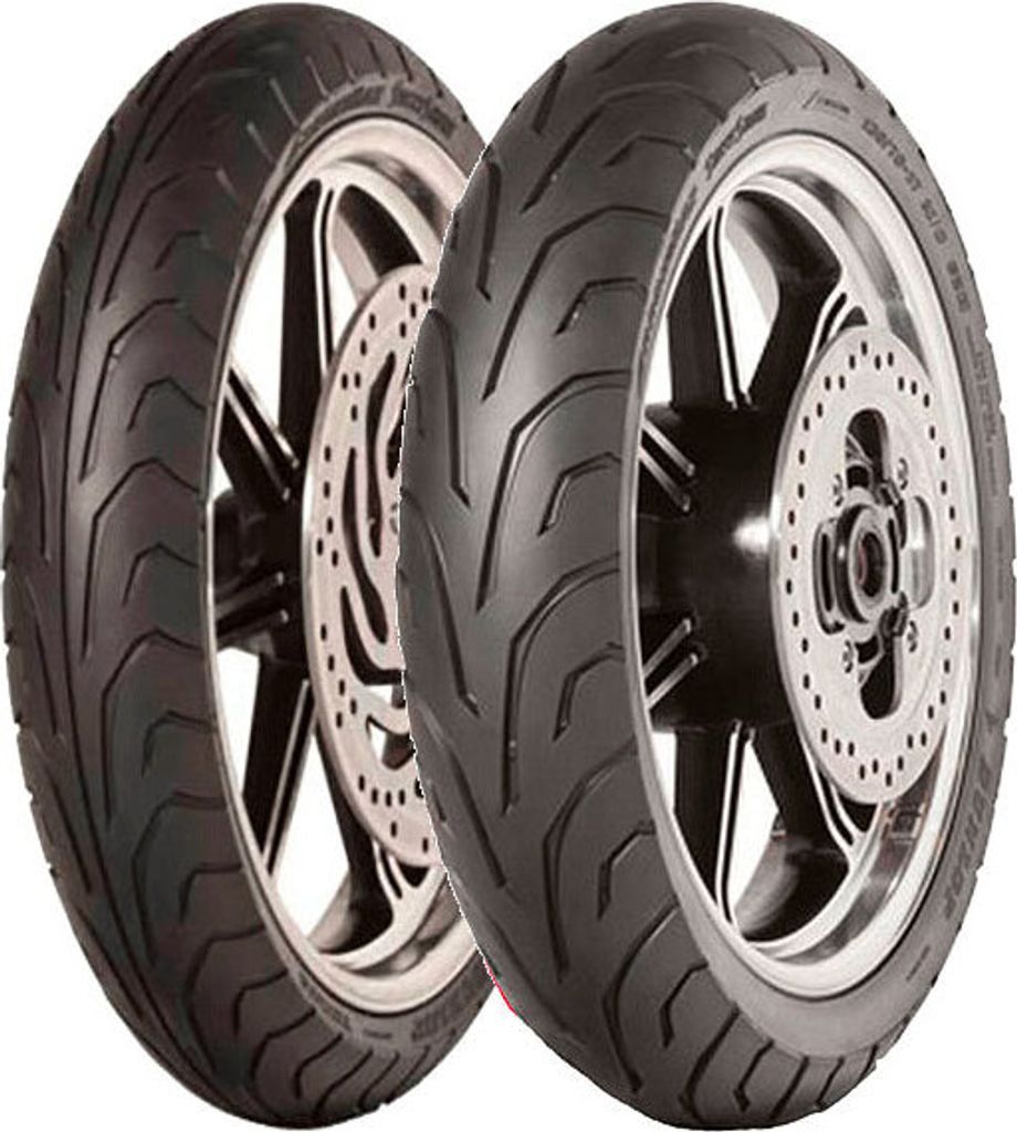 Paar Motorradreifen Dunlop 100/90-19 57V + 4.00-18 64H Arrowmax Streetsmart
