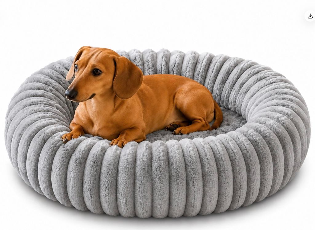Hundebett, kleines Katzenbett, 50 cm Durchmesser, Produktbild 