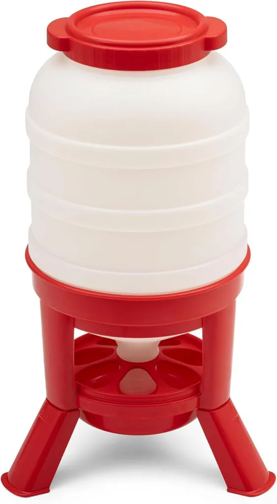 Nourrisseur automatique 40 L pour poules - Idéal pour élevage en plein air
