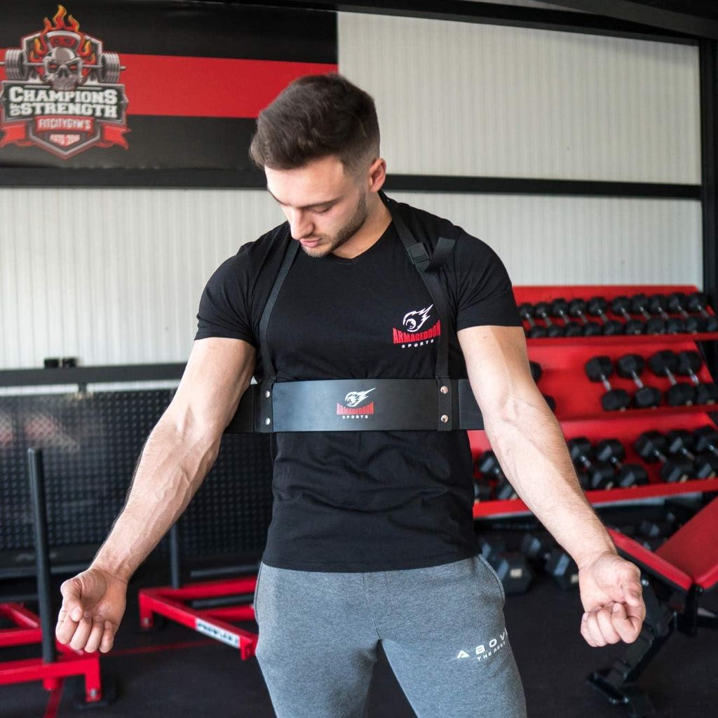 Ergonomischer Heavy Duty Arm Blaster für Bizeps und starke Arme