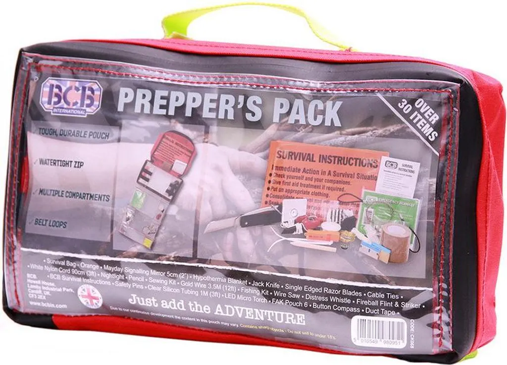 Kit survie BCB : évitez les imprévus en bushcraft avec ce pack d'urgence