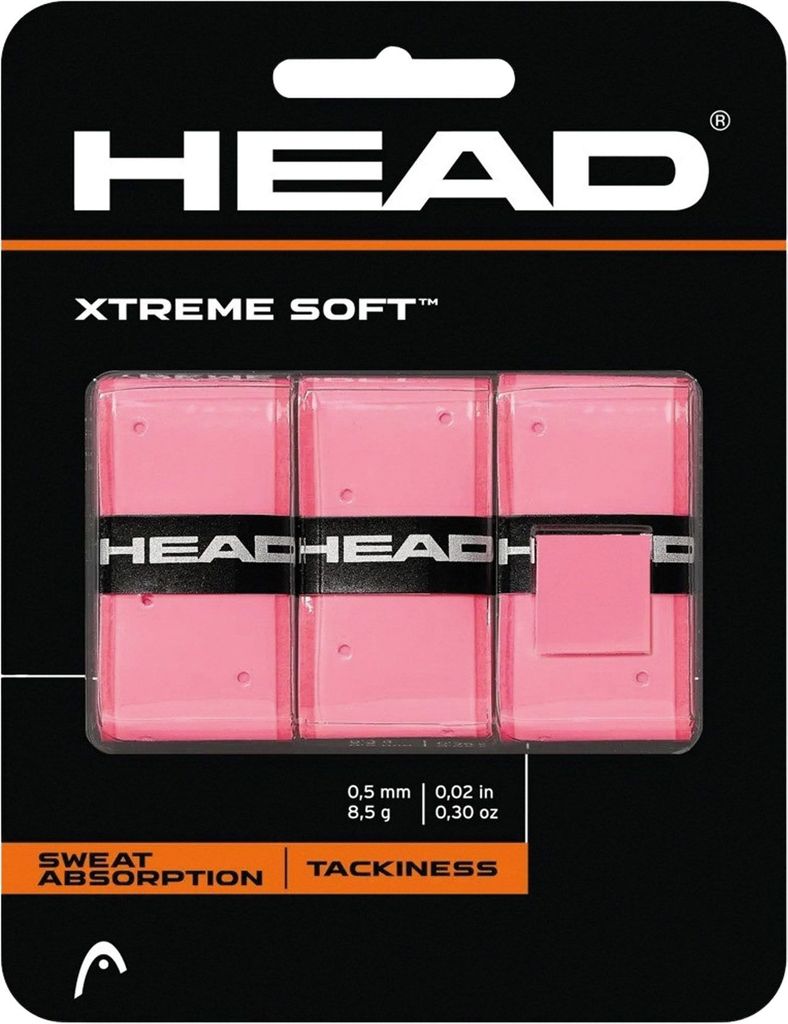 HEAD Overgrip Xtreme Soft Pink 3er Pack