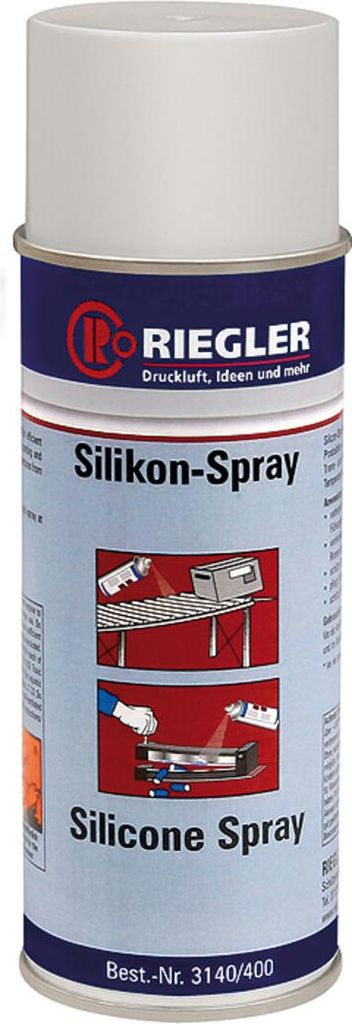 Riegler Silikon-Spray, Temperatur -50°C bis 250°C, 400 ml