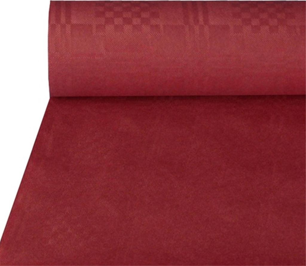 Papstar 12571, Rechteckig, Papier, Bordeaux, Muster, 1 Produktbild 