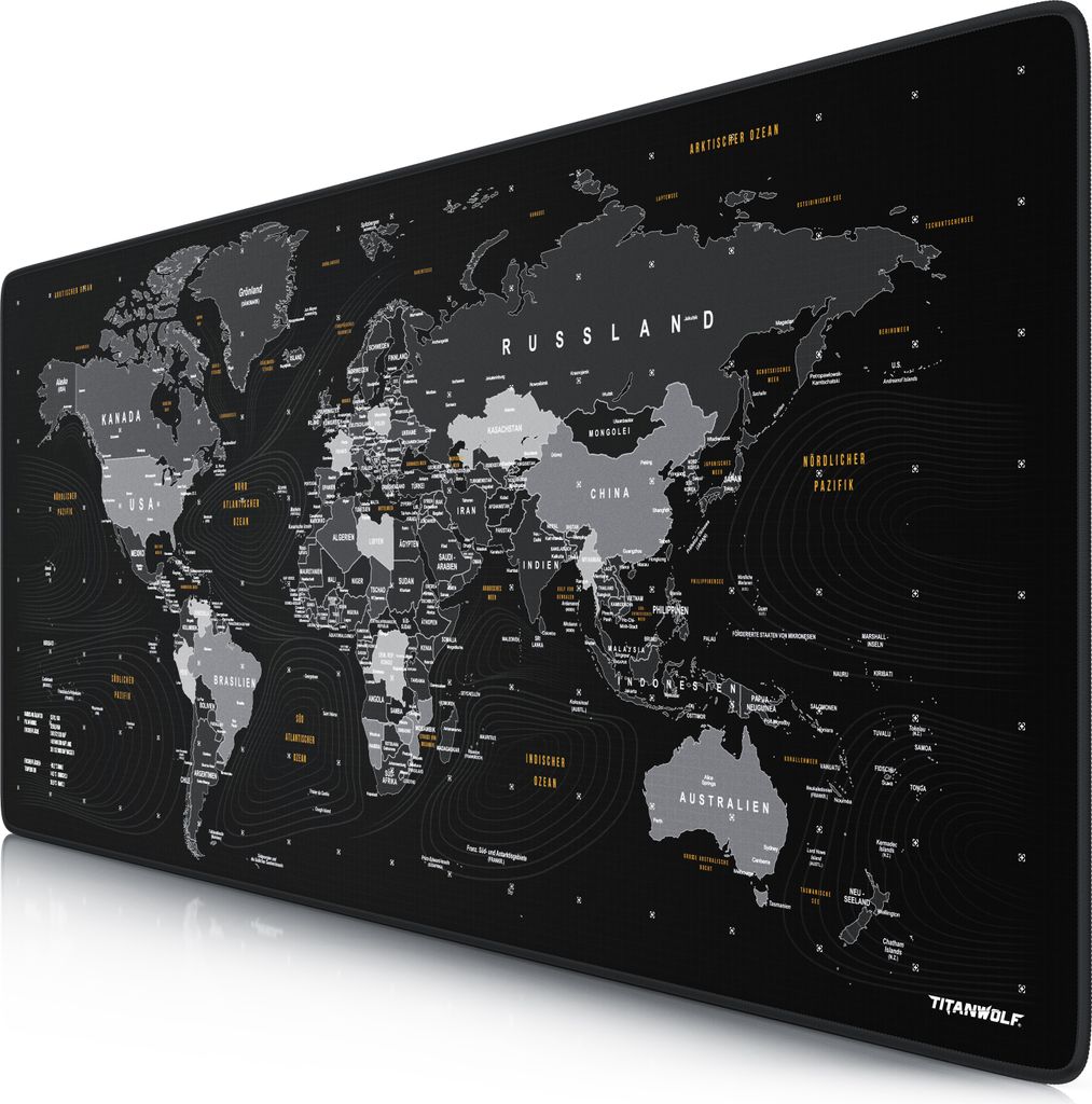 Tapis de souris Titanwolf Gaming XXL, 900 x 400 x 3 mm, Image du produit 