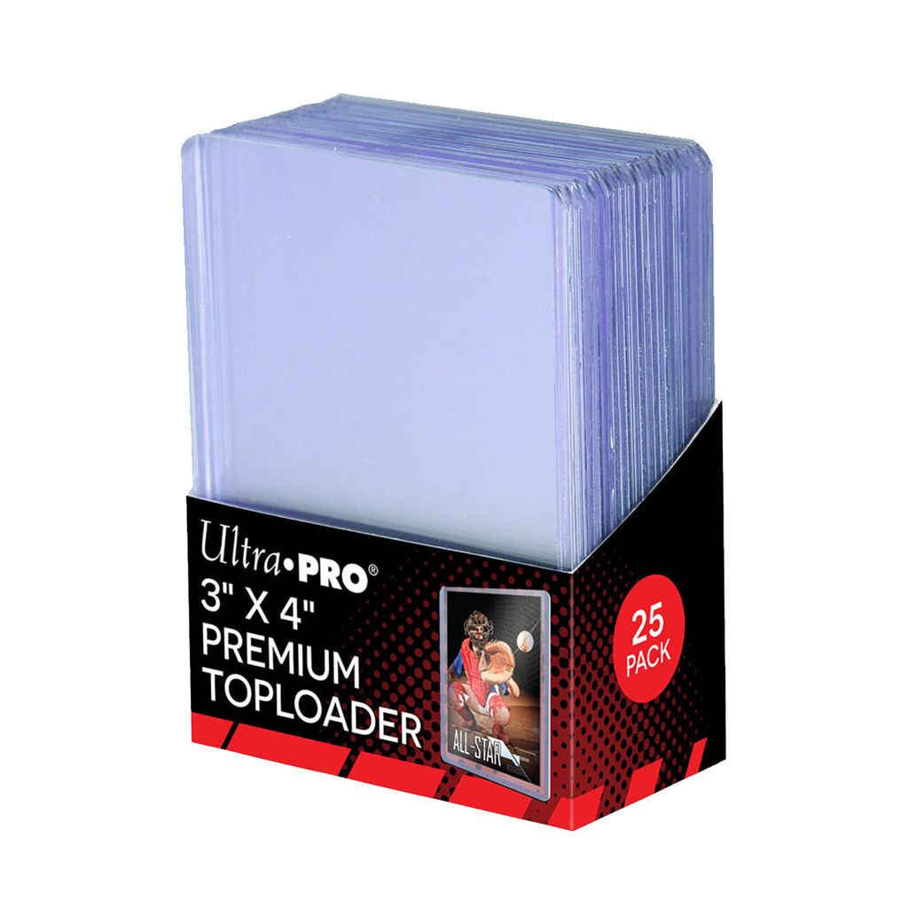 Ultra Pro Toploaders De 3x4 Pulgadas, Fundas Rígidas Transparentes Premium Para Cartas Y Puzles, Pack De 25 Unidades
