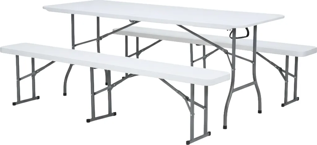 Ensemble Table de Brasserie Pliable Gain de Place : Solution Elba AXI