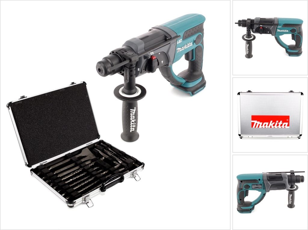 Makita DHR 202 Z 18 V Li-Ion Akku Kombihammer Solo mit SDS Produktbild 