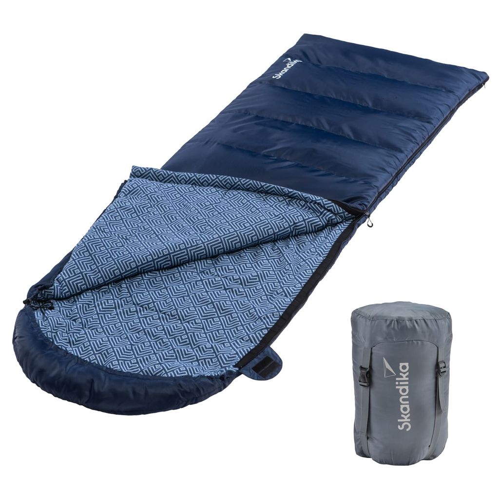 Skandika Schlafsack Dundee Flanell | Deckenschlafsack aus Produktbild 