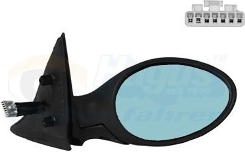 Rétroviseur droit VAN WEZEL 0156808 pour ALFA ROMEO 156 Sportwagon