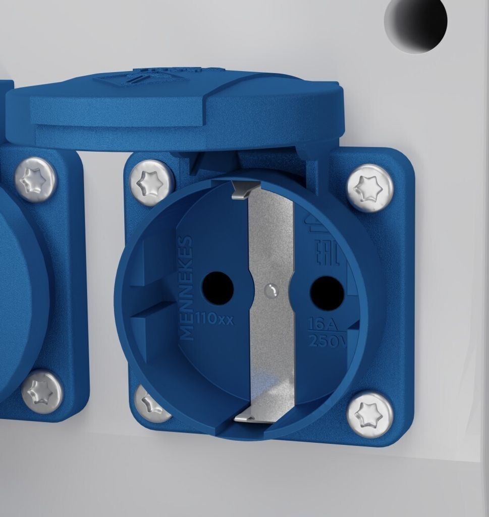 Distributore Di Corrente Da Cantiere 3x16A 2x32A CEE 4x230V - Foto 2