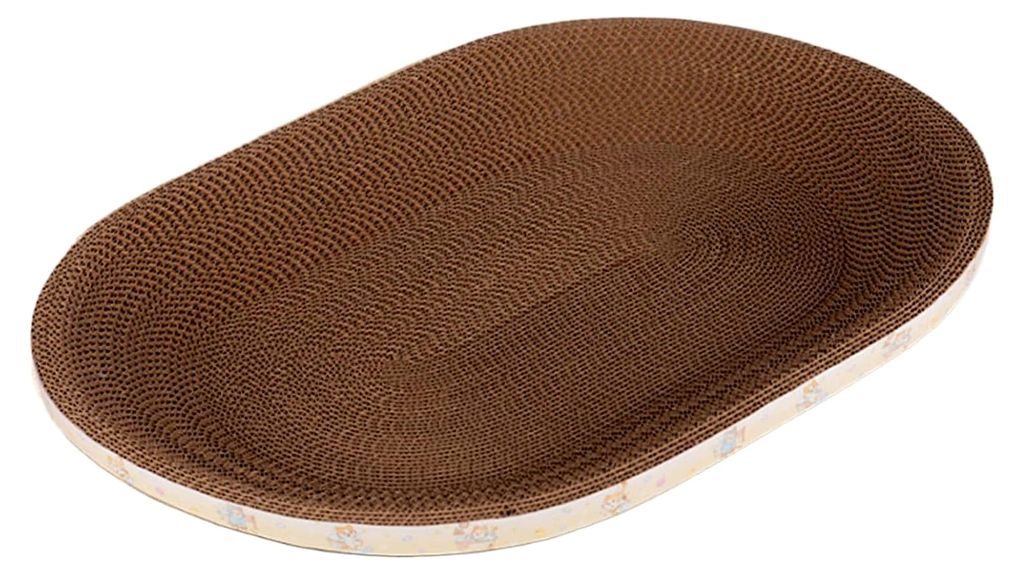 Katzenkratzer aus Pappe – Katzen-Loungematte, Kätzchen-Schleifkrallennapf, Nestbett, multifunktionaler Katzensitz | Für Katzen im Innenbereich,...