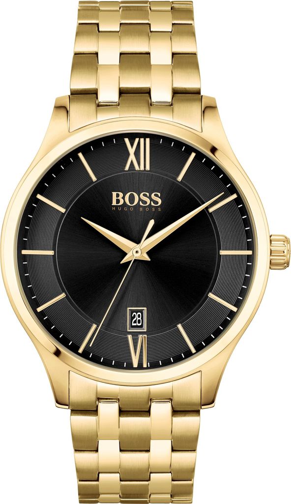 Zegarek męski BOSS 1513897 złoty fashion Image du produit 