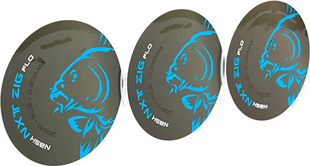 Finissez-en avec les fils qui coulent : Nash Nxt Zig Flo 300M 0.23 mm 8 lbs