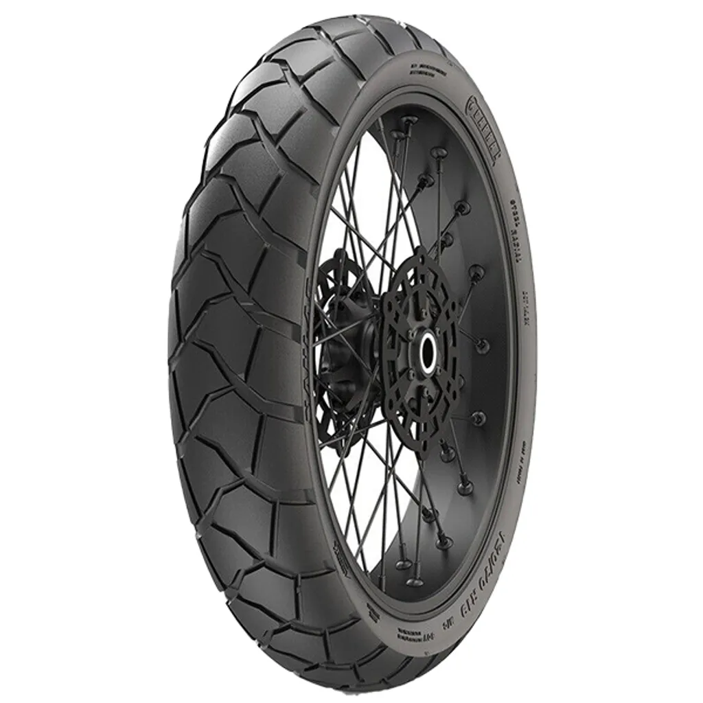 Anlas Capra R 90/90-21 TL 54V Pneu Avant avec Adhérence Maximale Sol