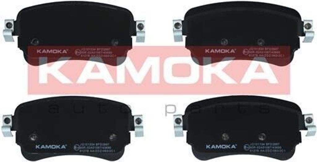 KAMOKA Bremsbeläge Satz Hinten für OPEL Vivaro C Kastenwagen (K0) JQ101334