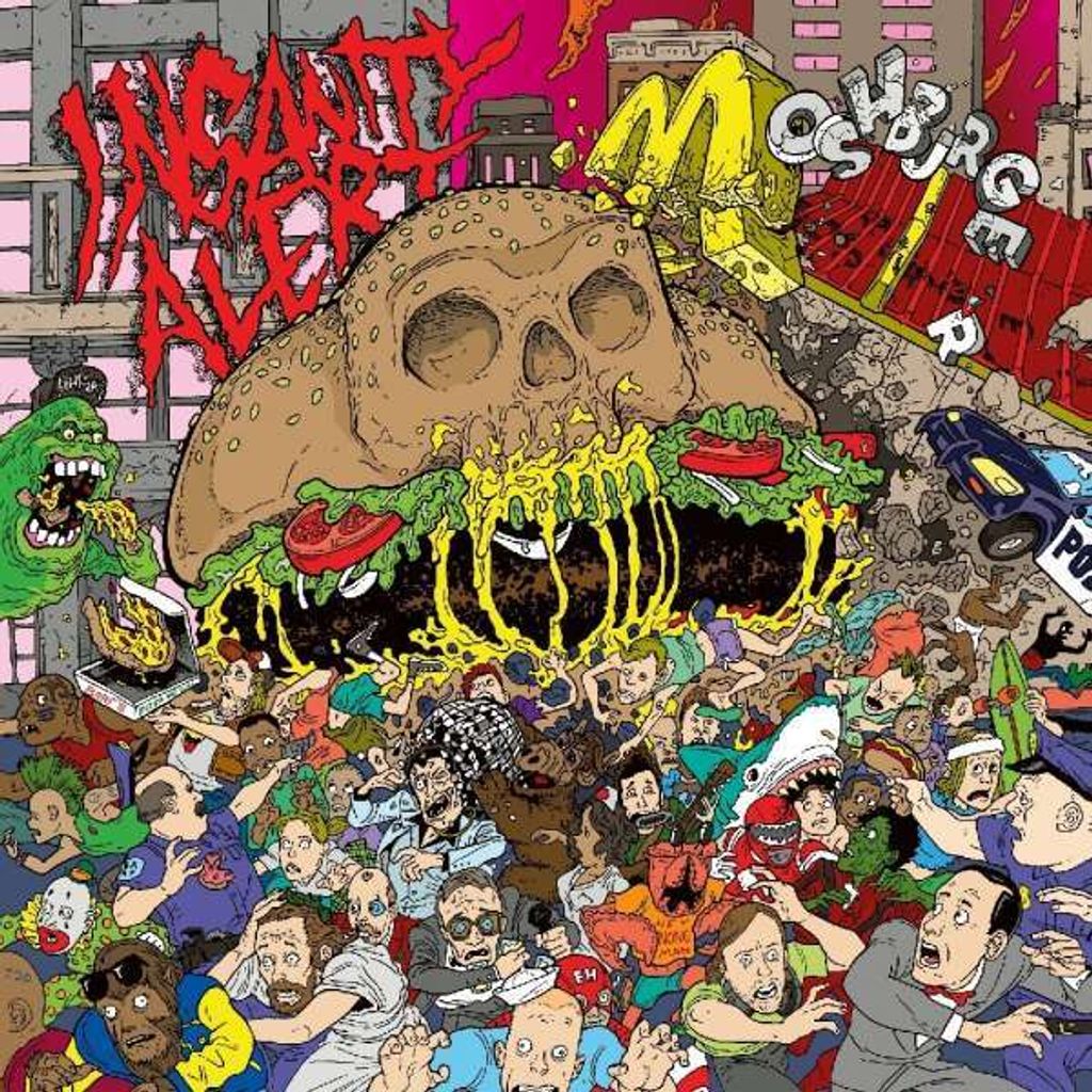 Insanity Alert - Moshburger (Limited Edition) (Transparent Orange Vinyl)