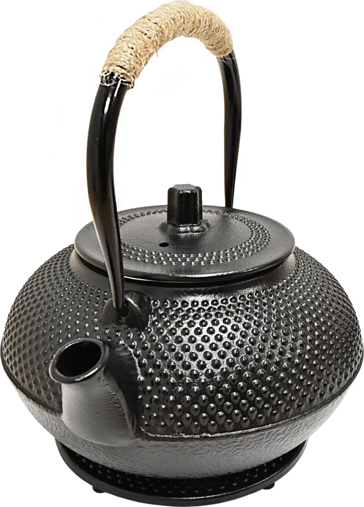 Set da Tè 13 Pezzi in Ghisa Nera | Idea Regalo Prestigiosa in Stile Zen - 7