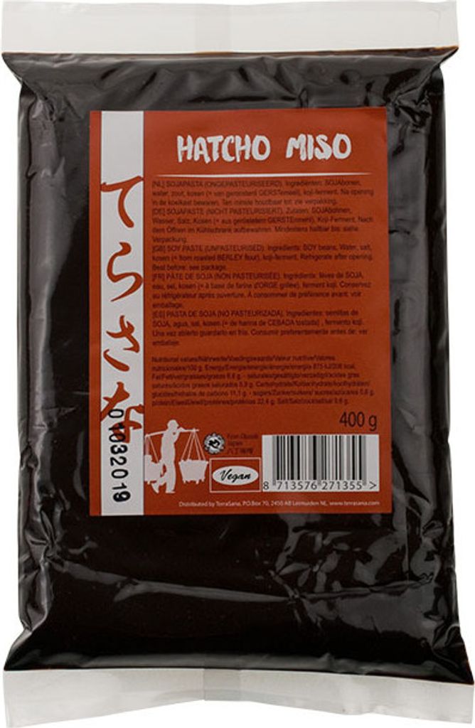 MISO HATCHO (SOJAPASTE) 400 g – TERRASANA Produktbild 