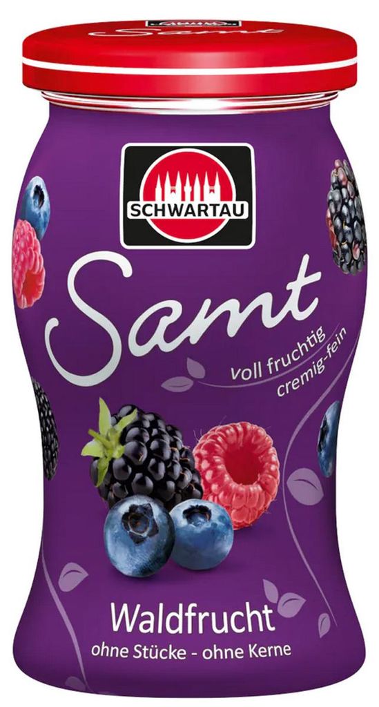 Schwartau Waldfrucht Samt Frühstück Fruchtaufstrich Produktbild 