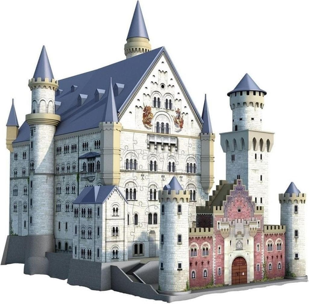Ravensburger Neuschwanstein Castle, 216 kusov, Budovy, 12 Obrázok produktu 