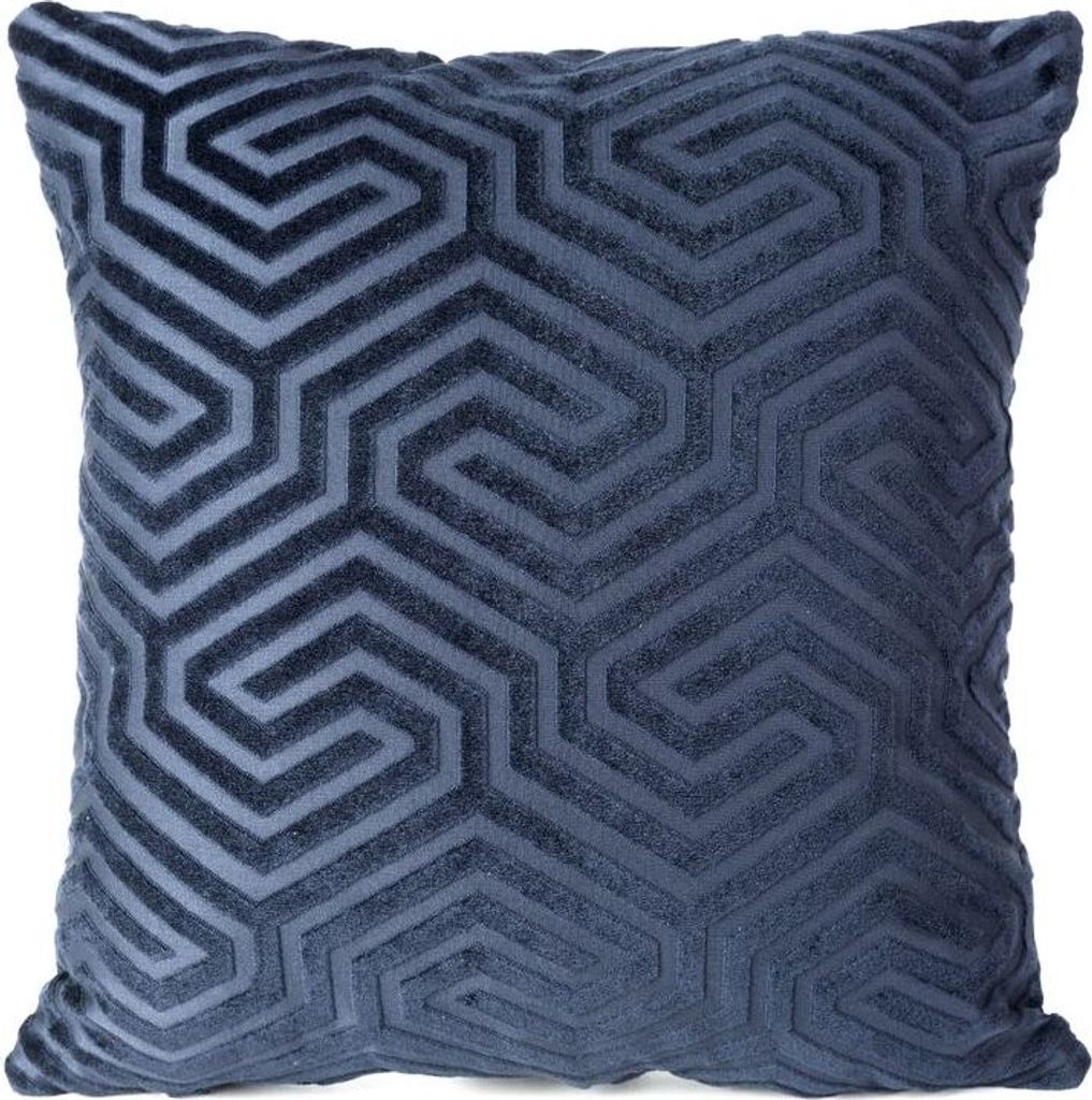 Poszewka na poduszkę 40x40 cm ciemnoniebieska Zdjęcie produktu 
