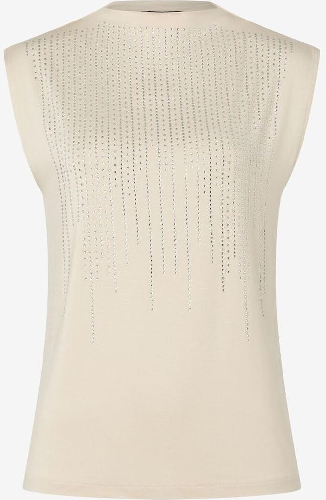 Shirt mit Strasssteinchen powder creme Party-Kollektion
