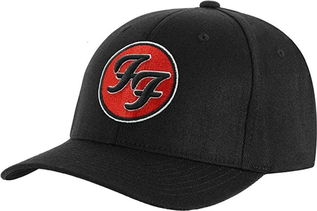 Foo Fighters - Baseball-Mütze für Herren/Damen Uni RO4847 (Einheitsgröße) (Schwarz)