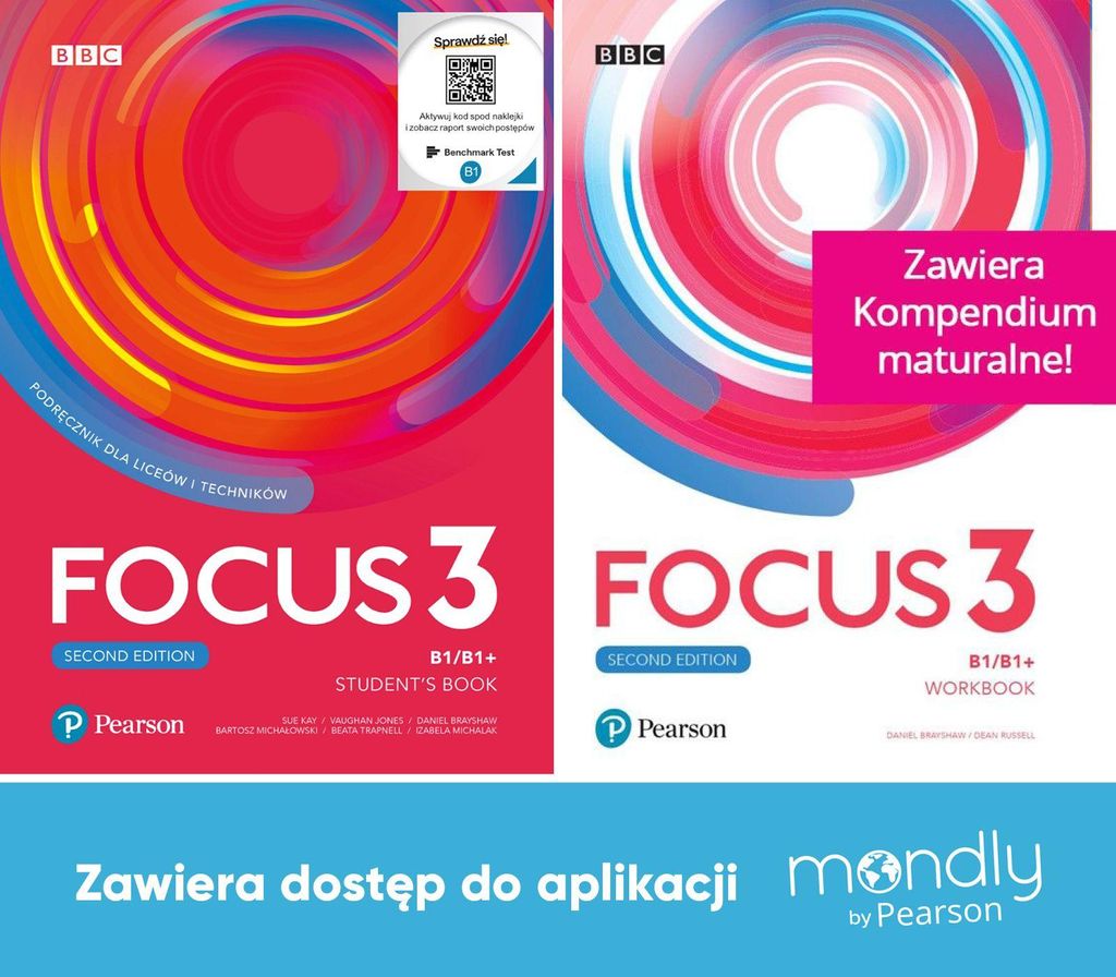 Focus 3 2ed SB + WB + dostęp Mondly Obrázek produktu 