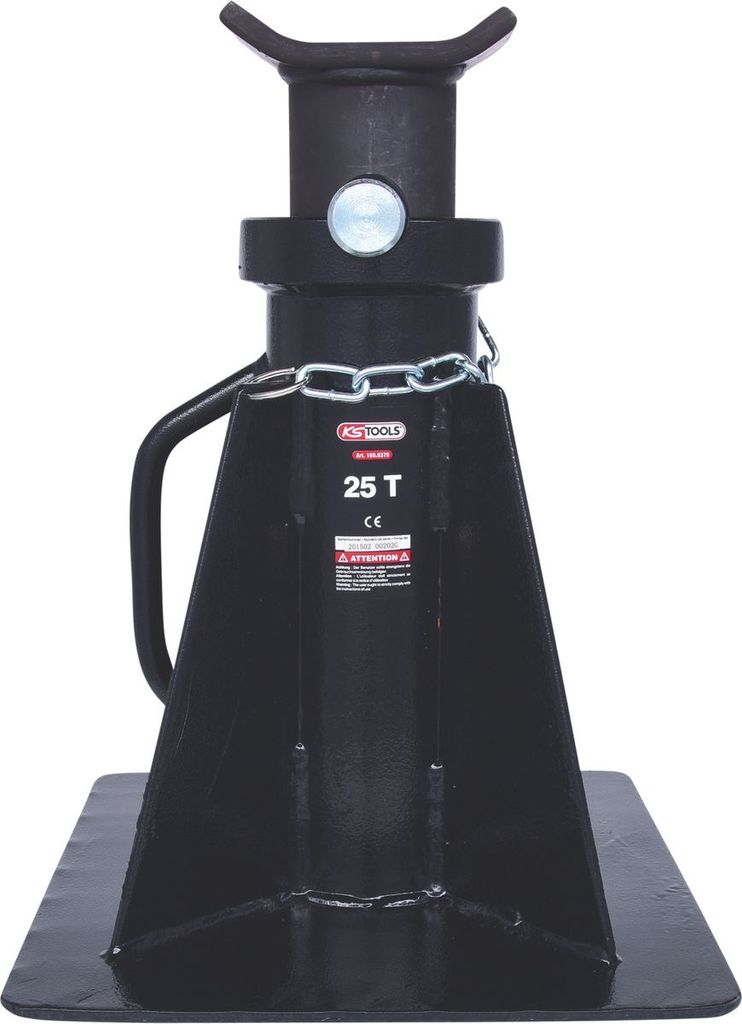 KS Tools Stahl-Unterstellbock mit Schnellverriegelung 25t, klein, 160.0379