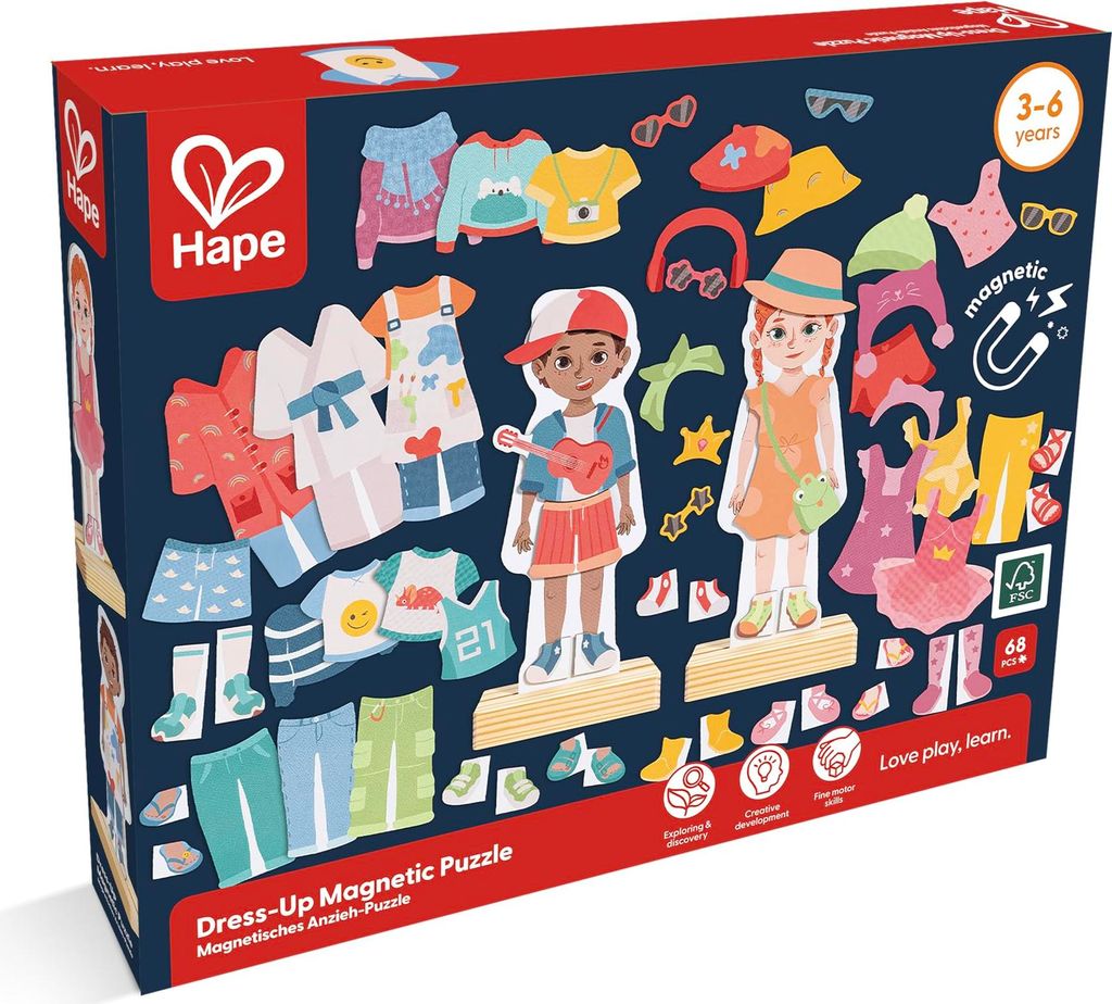 Magnetick oblkac puzzle Obrázek produktu 