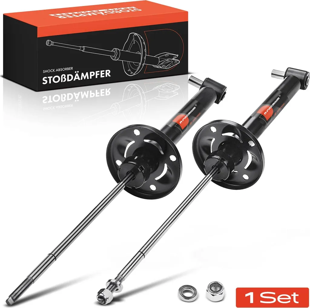 Amortisseur Arrière Gaz Bi-tube pour Audi A4 B5 1994-1999 - Pack de 2 Pièces