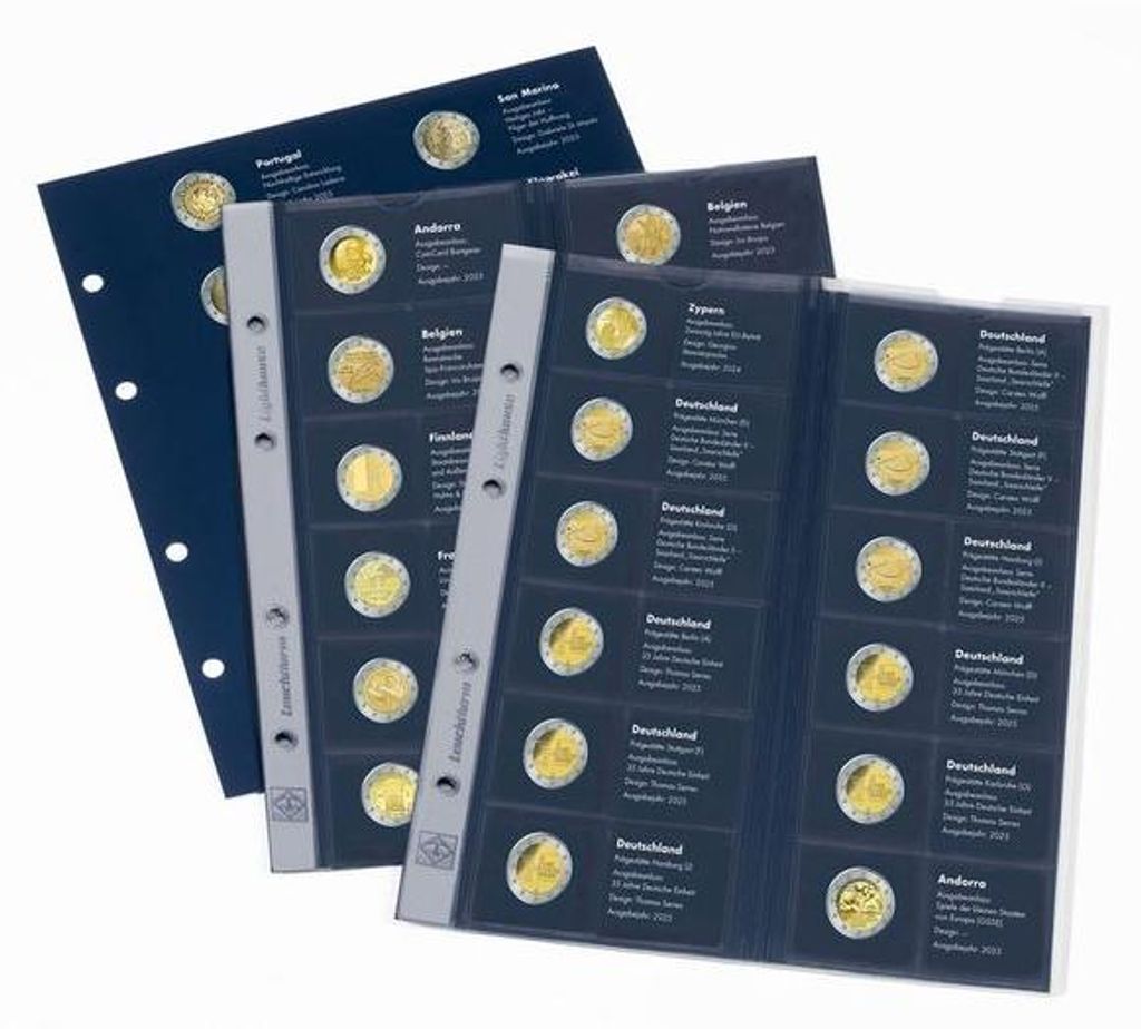Nachtrag 2025 für Münzalbum Classic-OPTIMA, Europas Produktbild 